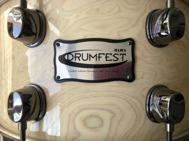 13" x 7" Drumfest 2055 Special Edition. Photo - martine8