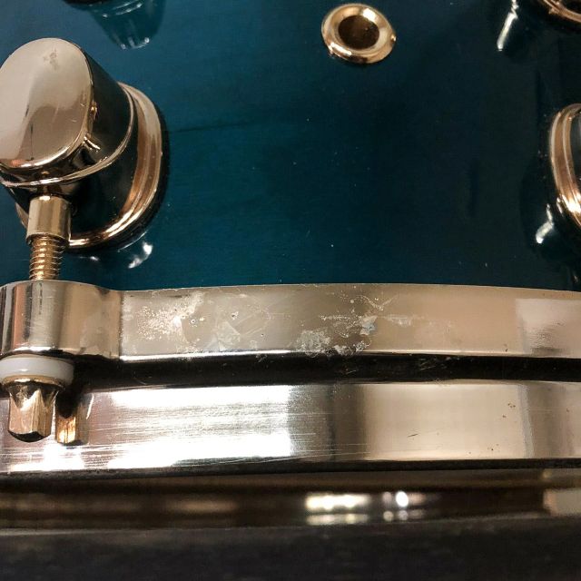 14"x6.5" Maple Deluxe Emerald Green. Photos - Bill (bepdrumsqi)