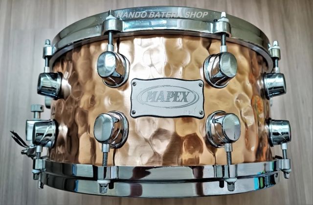 14 x 6.5 Phosphor Bronze Hammered - Brazil Exclusive. Photo - Nando Batera Shop