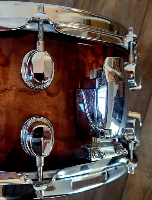 14"x6.5" Ash Burl Coffee Burst Maple Special Edition. Photo used with permission