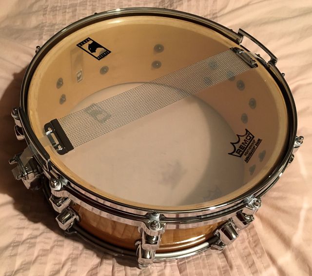 BPFM4600THT 14"x6" Thick Flamed Maple. Photo - Warren Armstrong