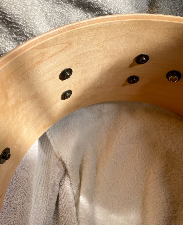 14"x6.5" Maple Deluxe Emerald Green. Photos - Bob Holmes