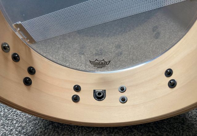 14" x 5.5" Ebony Burst. Photo - Dan Kindness