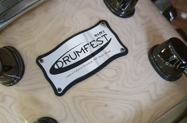 13" x 7" Drumfest 2055 Special Edition. Photo - Rockem Music