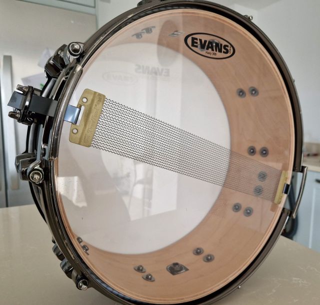 14"x5.5" Flat Black Maple (Black Hardware). Photo - Anthony Johns