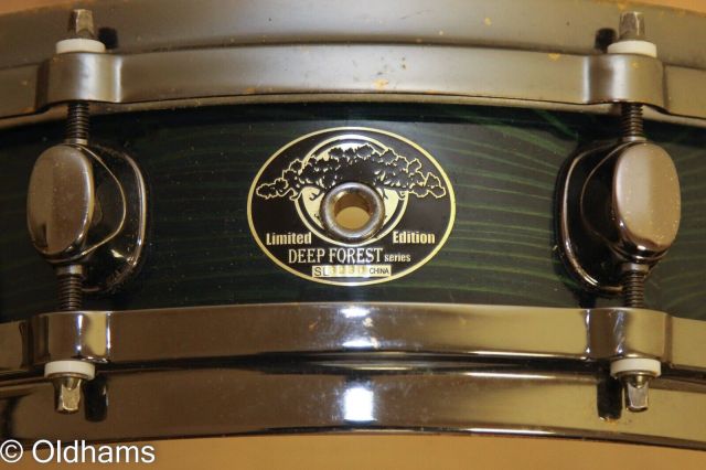 14"x3.5" Deep Forest Vavona Burlwood. Photo - anniemyles on eBAy