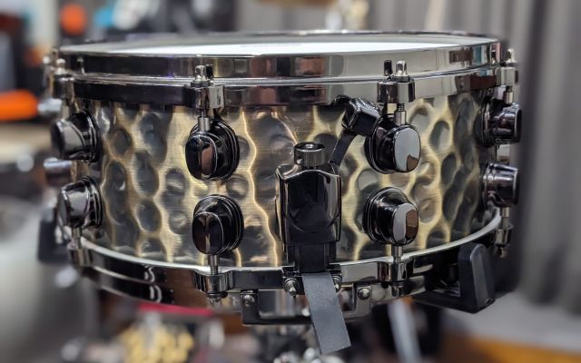 14"x5.5" Ltd. Ed. Bronzed Hammered Brass Prototype. Photo - Sami Kizilbash