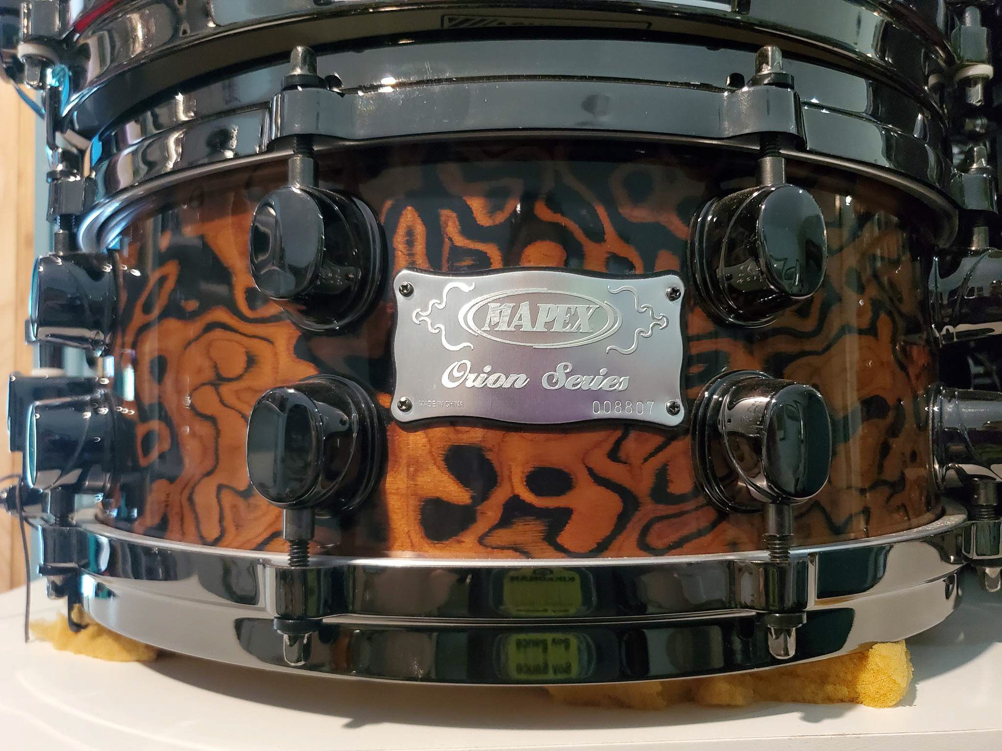 14"x5.5" Orion Chocolate Burl. Photo - Duke Burgundy