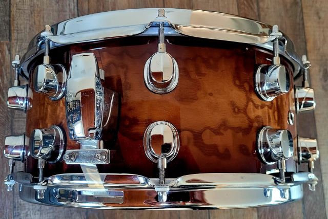 14"x6.5" Ash Burl Coffee Burst Maple Special Edition. Photo used with permission
