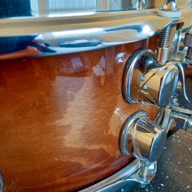 14"x5.5" Ash Burl Coffee Burst Maple. Photo - Dirk&nbsp;Forsdyke.