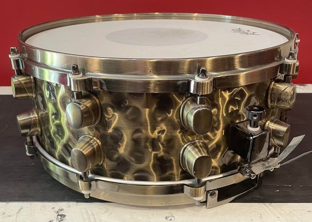 14"x5.5" Ltd. Ed. Bronzed Hammered Brass. Photo - Chris Morley