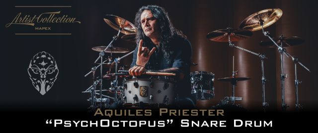 Psychoctopus: Photo courtesy of Mapex Drums
