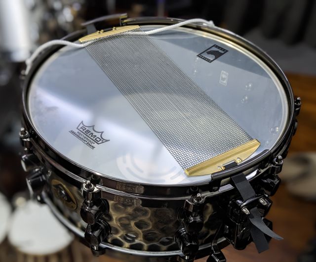 14"x5.5" Ltd. Ed. Bronzed Hammered Brass Prototype. Photo - Sami Kizilbash