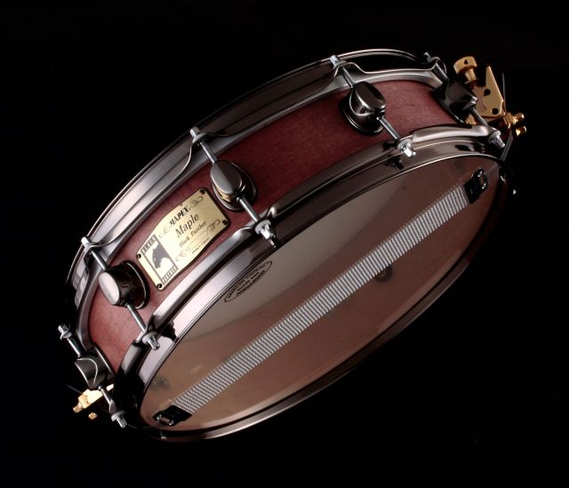 BSJ1435BITB 14x3.5 Plain Wine Red Piccolo. Photo - Mapex Japan