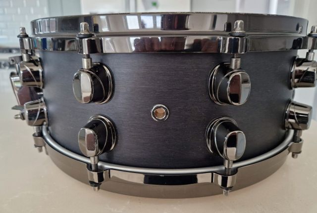 14"x5.5" Flat Black Maple (Black Hardware). Photo - Anthony Johns
