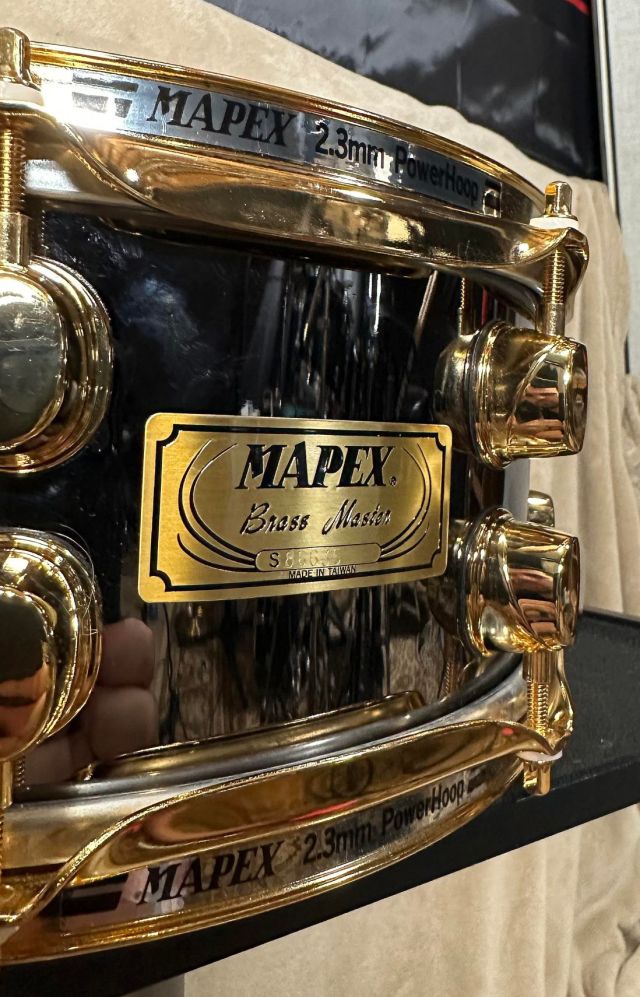 12"x5.5" Brass Master. Photo - George Lucarelli