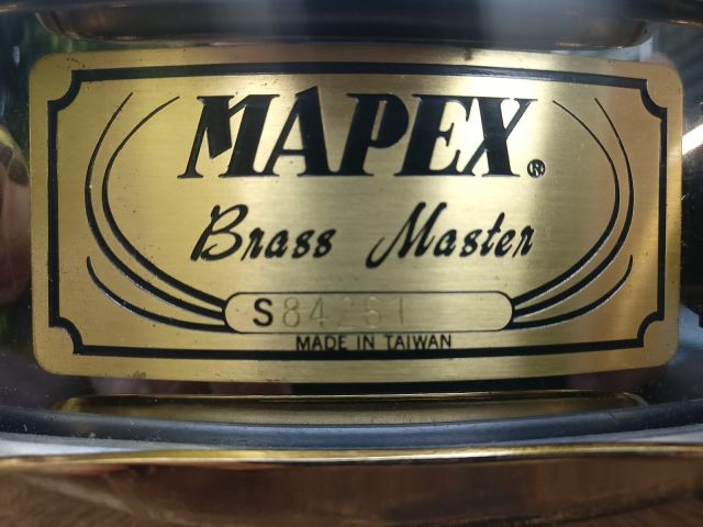 BR2351 12"x3.5" Brass Master. Photo - Edward Gravlin