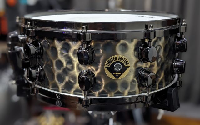 14"x5.5" Ltd. Ed. Bronzed Hammered Brass Prototype. Photo - Sami Kizilbash