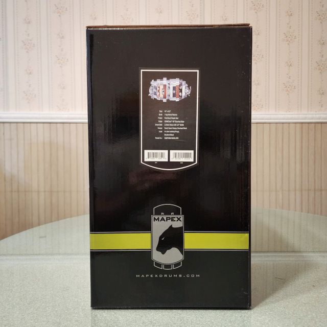 14 x6.5 Thomann Maple Burl Black Limited Edition. Photo - Kevin Anderson