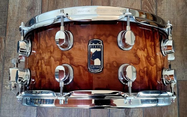 14"x6.5" Ash Burl Coffee Burst Maple Special Edition. Photo used with permission