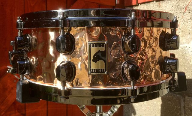 BPPB455H 14"x5.5" Phosphor Bronze Hammered. Photo - Warren Armstrong