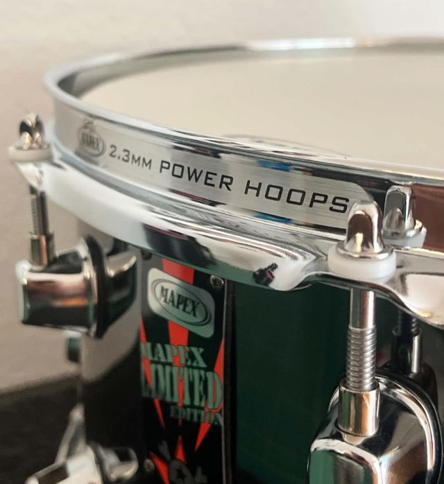 14 x 6.5 "Vom Ritchie" Signature Snare. Photo: Martin Seer