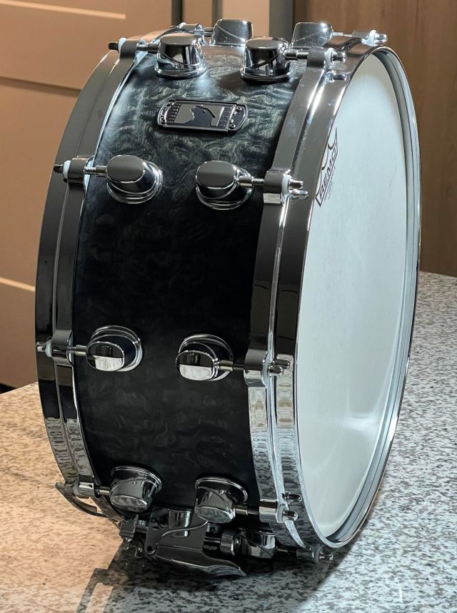 14 x 6.5 Thomann Black Special Edition Maple. Photo - Fernando Botero