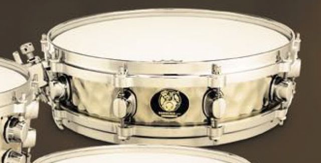 BPST435H 14"x3.5" Hammered Stainless Steel.