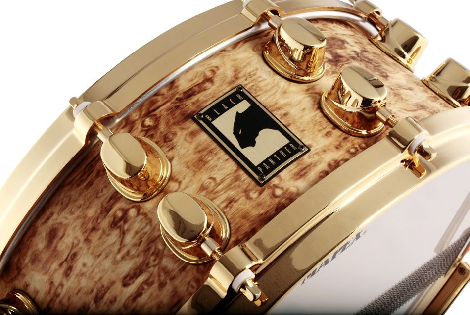 14 x 5.5 Bird's Eye Snare Burned Charcoal Burst Japan Only