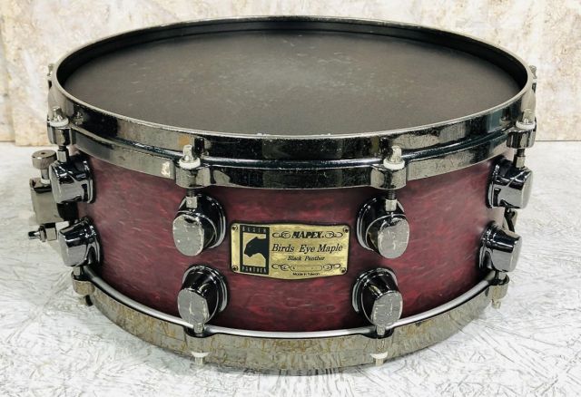 14"x5.5" Wax Cherry Red Birdseye Maple. Photo - ocha4060