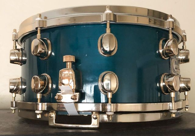 14"x6.5" Maple Deluxe Emerald Green. Photos - Bill (bepdrumsqi)