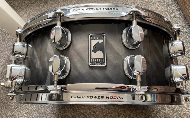 14" x 5.5" Ebony Burst. Photo - Dan Kindness